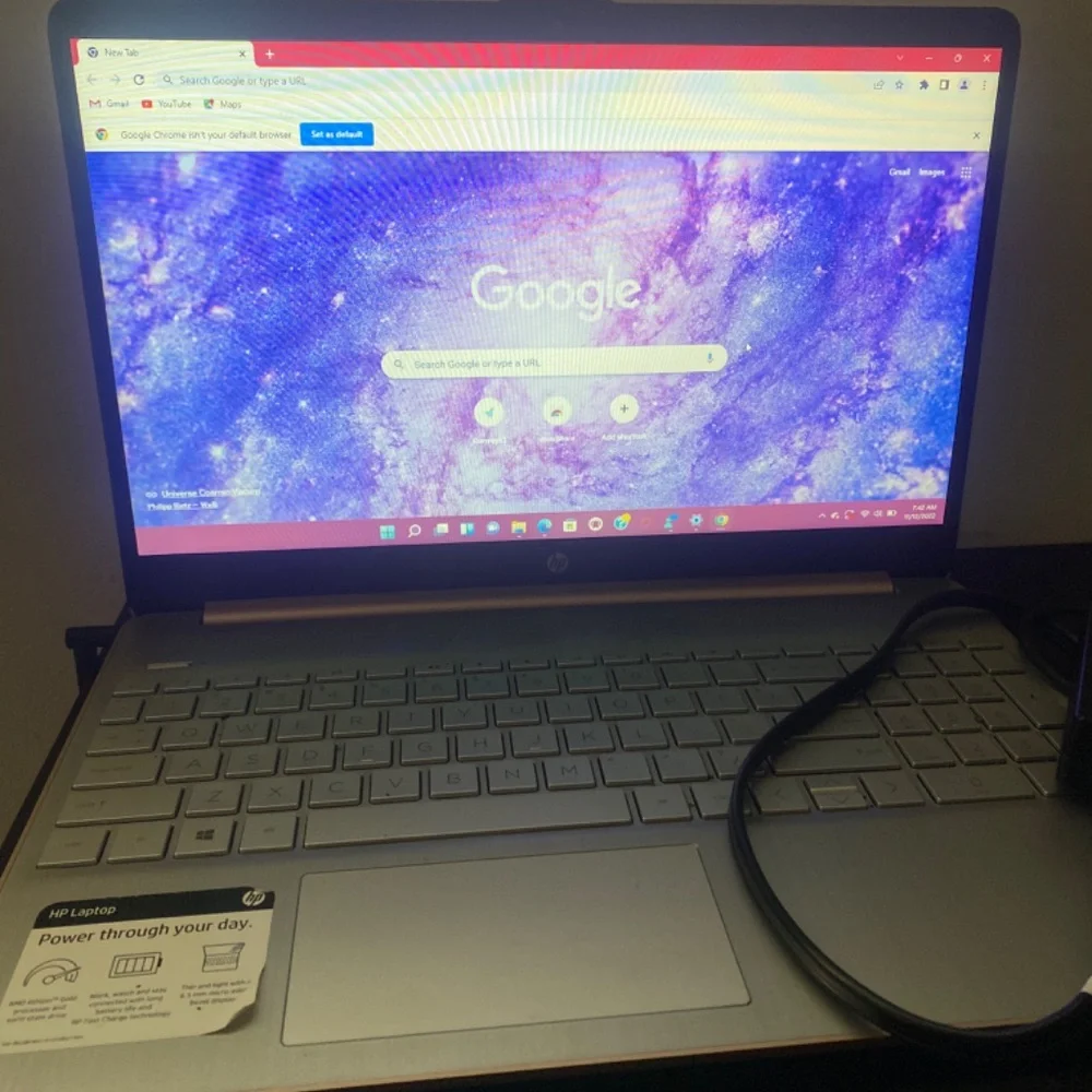 HP 15.6’ laptop